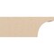 Ekena Millwork 4in. W x 6in. H x 16in. L Huntington Woodgrain TimberThane Rafter Tail, Primed Tan RFTUR04X06X16HUNRCPR - alternate 2